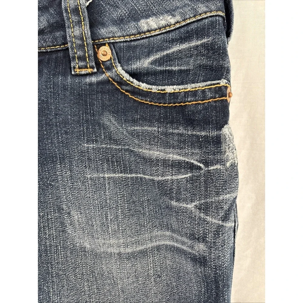 Silver Jeans Co. - Karli Denim Bermuda Shorts Women’s Size 28 Low Rise Y2K Style